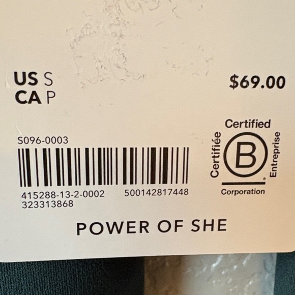 Athleta Transcend Forest Green Long Sleeve Top - Picture 2 of 6